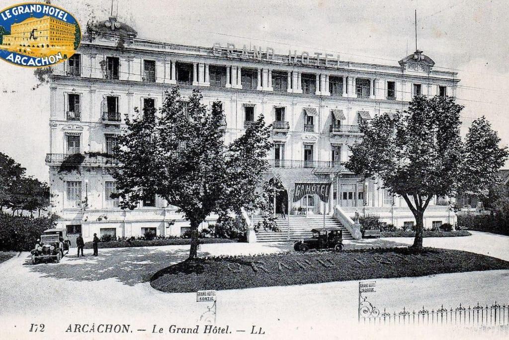 Grand Hotel - Magnifique Appartement Bord De Plage Centrale Arcachon Exteriér fotografie